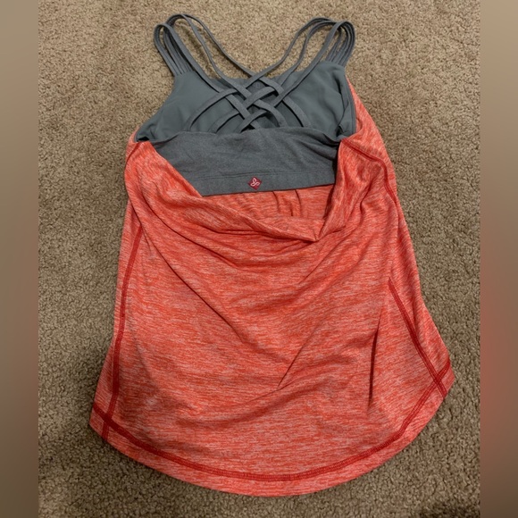 Size small, prana, open back workout tank. - Picture 2 of 3
